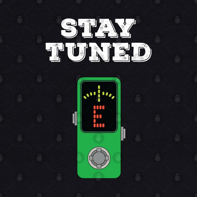 Stay Tuned Green Pedal Tuner by nightsworthy